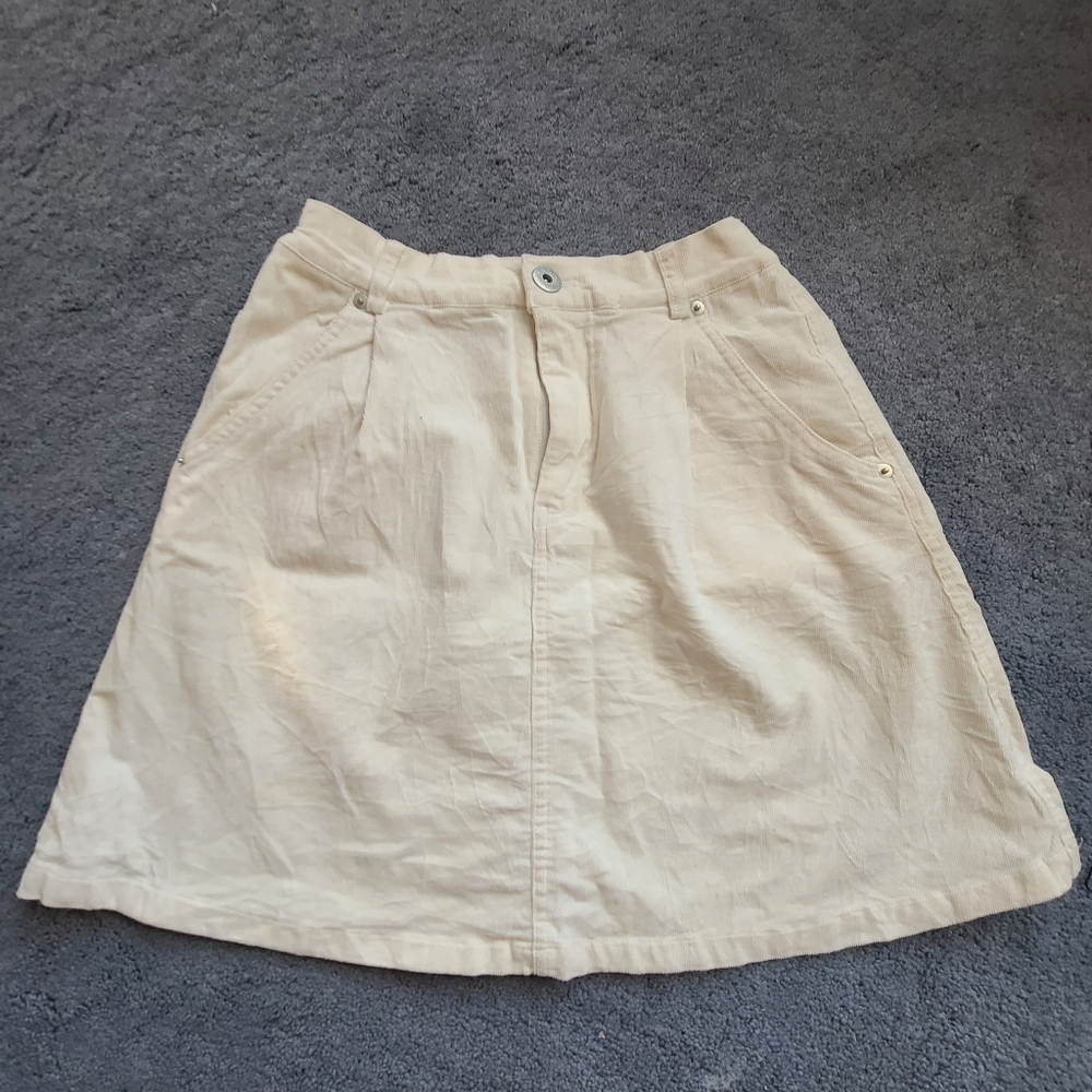Corduroy Skirt